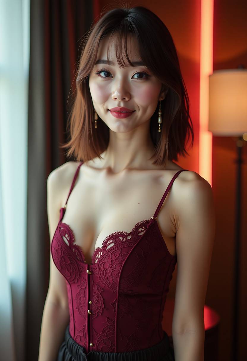 暗夜红唇晚礼服特辑